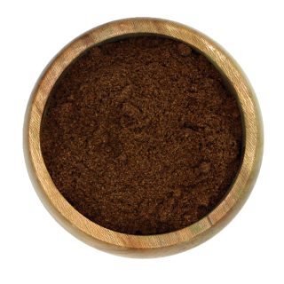 پودر سماق قهوه ای از بالا