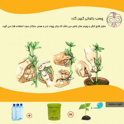 چسب باغبانی گرین گارد چسب باغبانی گرین گارد