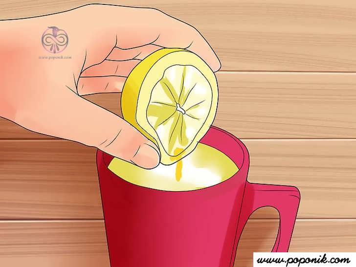 اضافه کردن آب لیمو