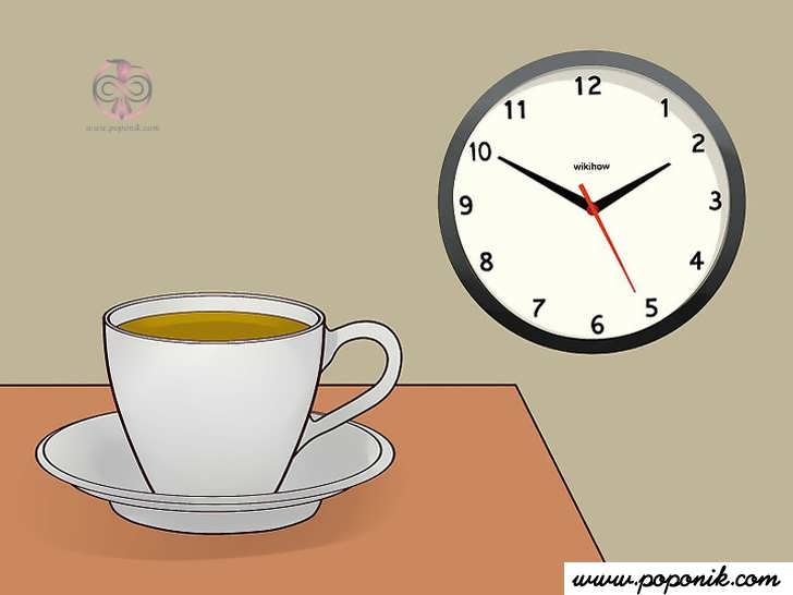 مقدار زمان مصرف چای فلفل کاین