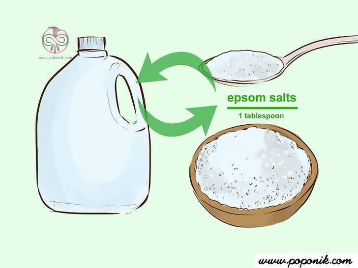 درست کردن آب نمک اسپوم