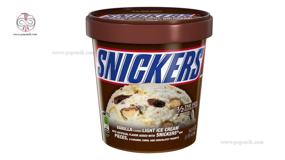 بستنی اسنیکرز (Snickers Ice Cream)
