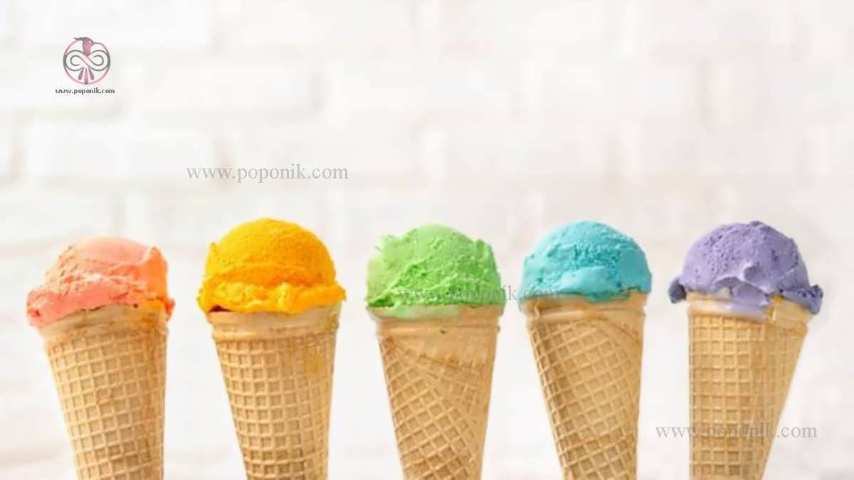 انواع بستنی