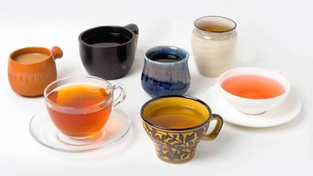 انواع مختلف چای یا طعم های مختلف