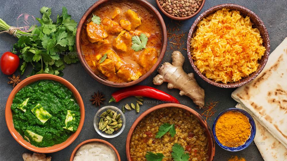 غذاهای مختلف با ادویه پاکستانی