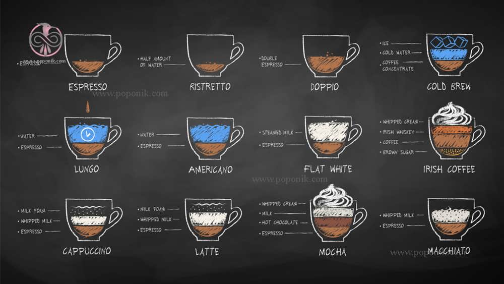 معرفی کامل قهوه ها