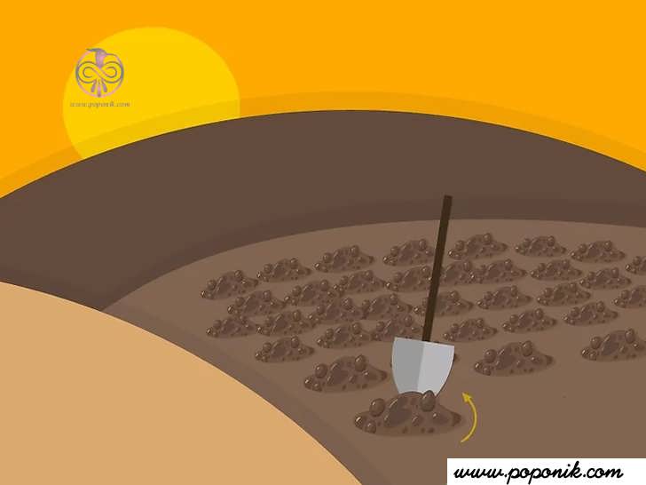 قبل از کاشت خاک را تا  عمق 50 سانتی متر نرم کنید