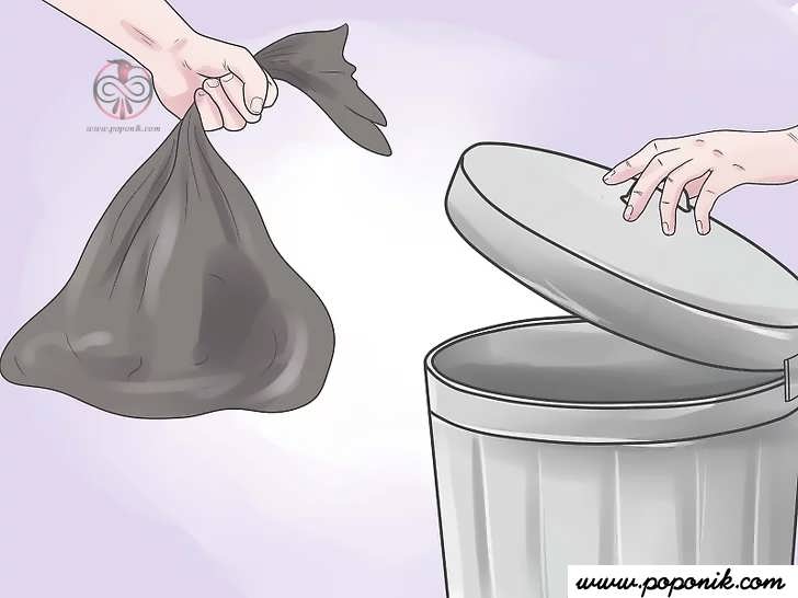 زباله را در سطل زباله بریز