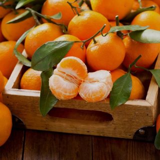 نارنگی محلی در جعبه