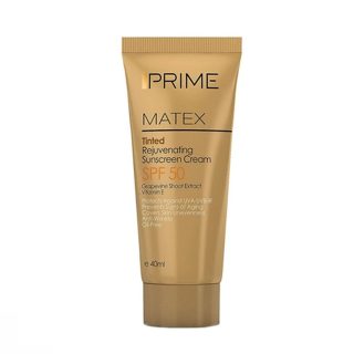 کرم ضدآفتاب رنگی پریم مدل Matex Tinted ANTI-AGING SPF 50