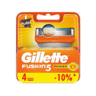 تیغ یدک ژیلت مدل 5 Gillette Fusion بسته 4 عددی