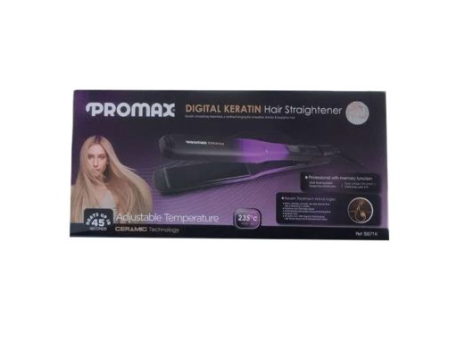 جعبه اتو مو سرامیکی کراتین پرومکس Promax مدل 5971k