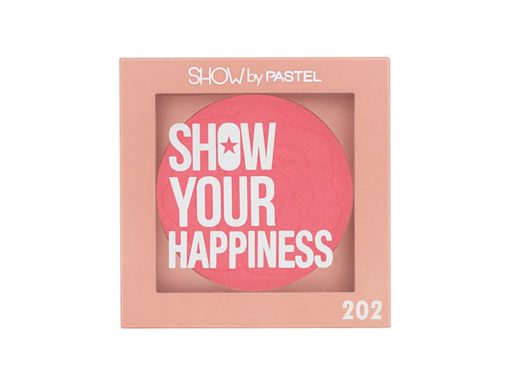 رژگونه پاستل مدل HAPPINESS شماره 202
