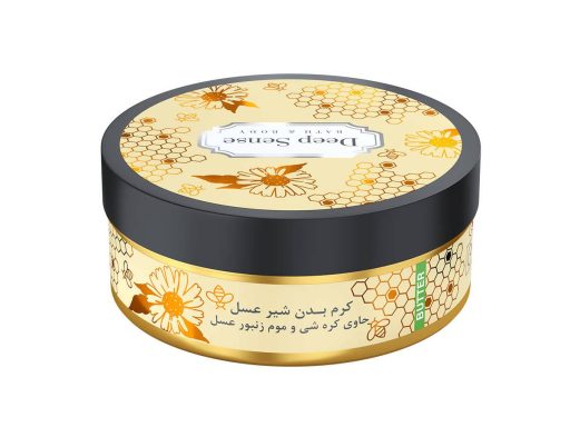 کره بدن شیر عسل دیپ سنس حجم 200 میل