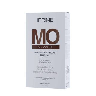روغن تقویت کننده مو آرگان پرایم حجم 100 میل در جعبه